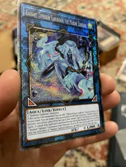 YuGiOh Radiant Typhoon Varuroon Marine Eidolon 1st Edition Starlight Rare Mint - Image 4