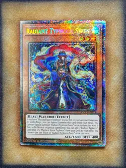 Yugioh Radiant Typhoon Swen DOOD-EN014 Starlight Rare 1st Ed NM - Image 1