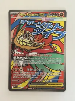 Pokemon | Mega-Resladero ex | ASC 268 | Erhabene Helden Mega Attack Rare - Image 1