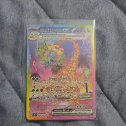 Pokemon TCG Alolan Exeggutor ex SIR 242/191 SV08: Surging Sparks Near Mint New - Image 1