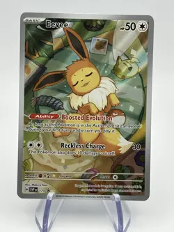 Pokemon TCG Eevee Prismatic Evolutions Promo SVP173 English (A1) - Image 1