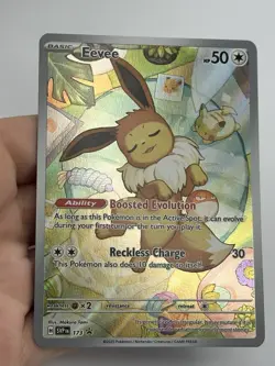 Pokemon TCG Eevee Prismatic Evolutions Promo SVP173 English (A1) - Image 3