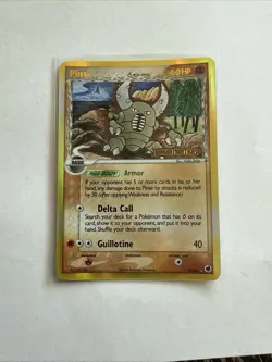 Pinsir (Delta Species) 9/101 Dragon Frontiers Stamped Reverse Holo Pokemon NM/LP - Image 1