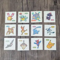 Pokemon Daiichi Bread Promo Sticker Bundle Lot Japan Vintage - Image 1