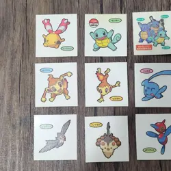 Pokemon Daiichi Bread Promo Sticker Bundle Lot Japan Vintage - Image 3
