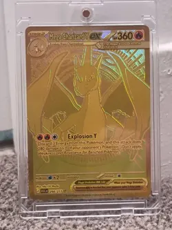 Pokemon TCG Ascended Heroes Mega Charizard Y Ex Gold Mega Hyper Rare Pack Fresh - Image 1