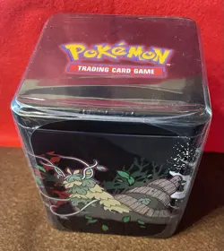 ✨Stack 'Em High! Metal Tin Factory Sealed -3 Booster Packs Pokemon TCG✨ - Image 1