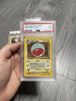 Pokemon 1999 Jungle Electrode Holo #2 PSA 9 - Image 1