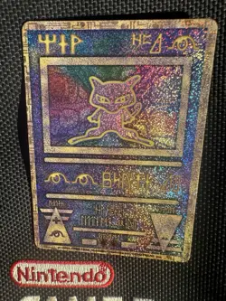 1999 Pokemon Ancient Mew I NINTENDO CORRECTED Promo Holo (Rarest) TCG Japan - Image 3