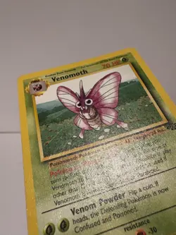 Venomoth 29/64 - Jungle Non Holo Rare Pokemon TCG WOTC MP - Image 3