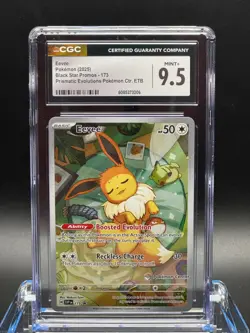 CGC 9.5 MINT+ ✨ - Eevee 173 - Pokemon Center Exclusive Scarlet & Violet Promo - Image 1