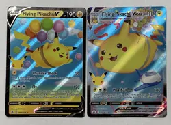Flying Pikachu VMAX 007/025 & Flying Pikachu V 006/025 Pokemon Celebrations NM - Image 1