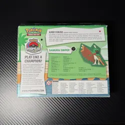 Pokemon Tech 2017 World Championships Deck (Kabu Fukase, Samurai Sniper) Sealed - Image 2