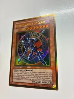 USA Seller Yugioh Dark Magician of Chaos GLD1-EN016 Limited Edition Gold Rare LP - Image 4