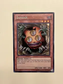 Sangan LCYW-EN120 Secret Rare NM Yugioh - Image 1