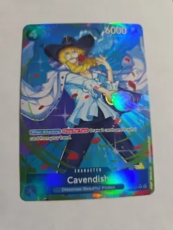 One Piece TCG: Royal Blood Cavendish OP10-045 (Parallel / Alt Art) Clean - Image 1