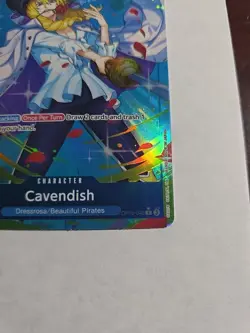 One Piece TCG: Royal Blood Cavendish OP10-045 (Parallel / Alt Art) Clean - Image 4