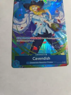 One Piece TCG: Royal Blood Cavendish OP10-045 (Parallel / Alt Art) Clean - Image 5