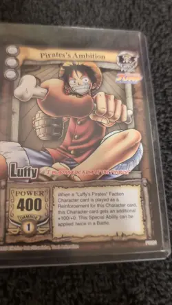 One Piece CCG The Quest Begins Pirate’s Ambition Luffy PR001 Shonen Jump Promo - Image 2