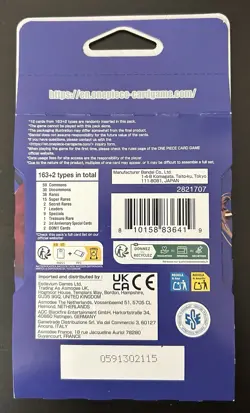 One Piece OP-14 The Azure Sea’s Seven Sleeved Booster Pack - Heavy (37.29g) -NEW - Image 3