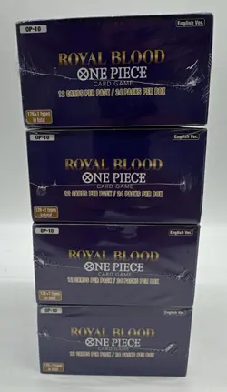 Lor of (4) One Piece TCG OP-10 Royal Blood Booster Boxes SEALED ENGLISH - Image 5