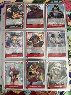 One Piece TCG OP14 The Azure Sea’s Seven OP001-120 Set English Complete plus SEC - Image 1