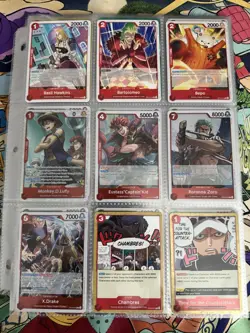 One Piece TCG OP14 The Azure Sea’s Seven OP001-120 Set English Complete plus SEC - Image 2