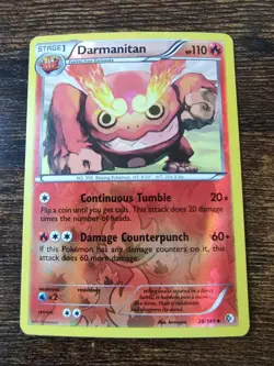 Darmanitan 28/149 Boundaries Crossed Reverse Holo Pokemon Card - Image 1