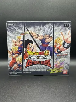 Sealed Dragon Ball Super Card Game Critical Blow Booster Box - Image 2