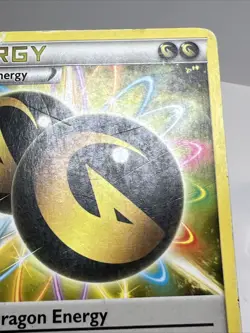DAMAGED Double Dragon Energy Regular/Non-Holo XY Roaring Skies Pokemon Card - Image 4