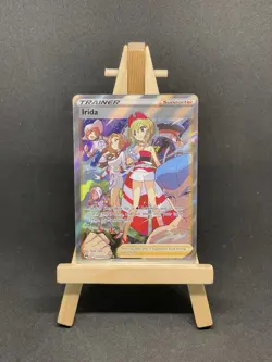 Irida GG63/GG70 Crown Zenith Galarian Gallery Full Art Pokemon Card Tcg - Image 1