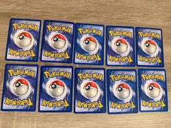 Pokemon TCG Gastly Vintage Card Lot (10) English & German - Image 2