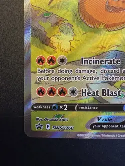 Charizard V 260 Sword & Shield Promo Pokemon Card - Image 5