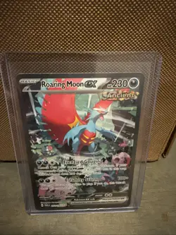 Roaring Moon EX Sir 251/182 Paradox Rift Holo Pokemon TCG Card - Image 1