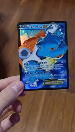 Pokemon Blastoise EX Full Art Holo Ultra Rare XY 142/146 Card 180 HP - Image 1