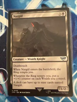 Nazgul (0100) #100 (NM) Lord of the Rings LTR Magic MTG - Image 1