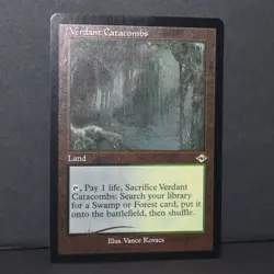 Verdant Catacombs - Etched Foil Retro Frame - MTG Modern Horizons 2 - NM - Image 3