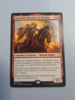 MTG: Varchild, Betrayer Of Kjeldor (LP): Commander 2018 - Image 1