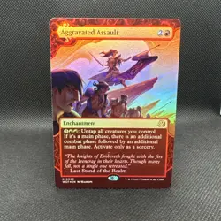 Aggravated Assault Wilds of Eldraine: Enchanting Tales - FOIL - Image 1