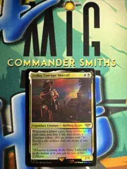 Lotho Corrupt Shirriff ✨ FOIL ✨ LOTR Lord of the Rings (213) MTG NM Near Mint - Image 1