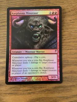 Karplusan Minotaur Foil Coldsnap x1 LP MTG - English - Image 1