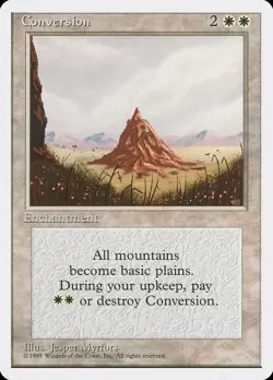 Conversion 1995 Uncommon Fourth Edition MTG Near Mint - Image 1