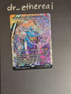 Mu Yanling, Wind Rider (Showcase) (Fracture Foil) - Aetherdrift (DFT) - Image 1