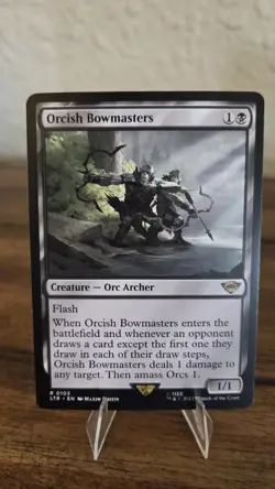 Orcish Bowmasters - NM - MTG The Lord of the Rings: Tales of Middle-earth #103 - Image 1