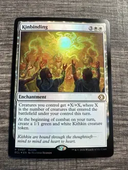 Foil Kinbinding (Promo) [Lorwyn Eclipsed] MTG - Image 1