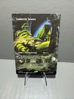 Undercity Sewers (Borderless) Teenage Mutant Ninja Turtles Source Material NM - Image 1