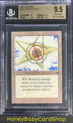 MTG Legends 1994 Nova Pentacle BGS 9.5 GEM MINT Old School 93/94 - Image 1