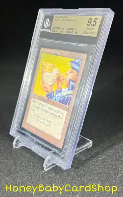 MTG Legends 1994 Horn of Deafening BGS 9.5 GEM MINT Old School 93/94 - Image 3