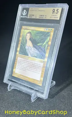 MTG Legends 1994 Rubinia Soulsinger BGS 9.5 GEM MINT Old School 93/94 - Image 3