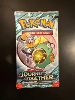 Pokemon Scarlet & Violet Journey Together Booster Pack RANDOM ART x1 - Image 1